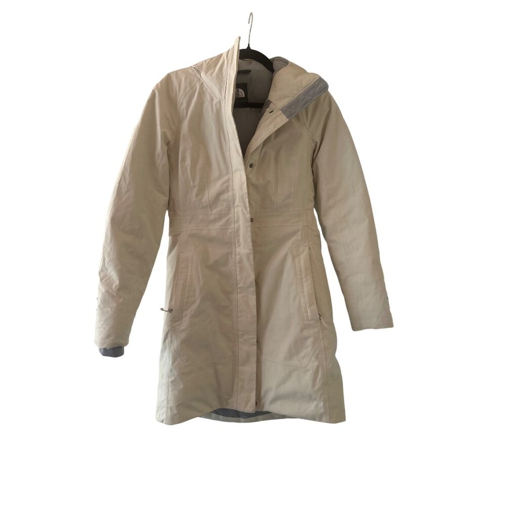 The North Face Womens Parka Coat S Faux Fur Trim Hoodโ Insulated DryVent 550